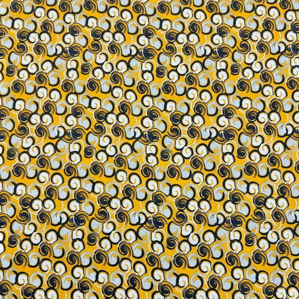 Lightweight All Over Swirls Crepe Fabric for Dressmaking 5 Lightweight All Over Swirls Crepe Fabric for Dressmaking - Image 5