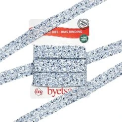 Premium Floral Organic Cotton Bias Binding Tape - 18mm Width (5 Metre Pack) 15 Premium Floral Organic Cotton Bias Binding Tape - 18mm Width (5 Metre Pack) -Pound Fabrics Sale Store 4 24dc574f 987b 4378 8ca8 a71269db142f