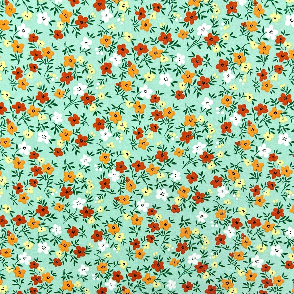 Floral Print Viscose Fabric - Blossom Belle Lightweight Rayon 7 Floral Print Viscose Fabric - Blossom Belle Lightweight Rayon - Image 7