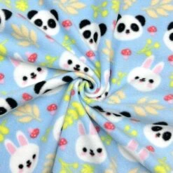Pandas And Bunnies Anti Pill Polar Fleece Fabric 15 Pandas And Bunnies Anti Pill Polar Fleece Fabric -Pound Fabrics Sale Store 54BBE9B9 A39B 441B 8706 C6AFDC75374B