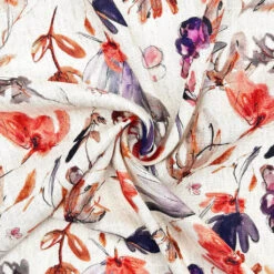 Watercolour Floral Linen Viscose Fabric for Summer Dressmaking -Pound Fabrics Sale Store 56D5EAF1 7F88 4886 BEF0 6D755CF3E2DE