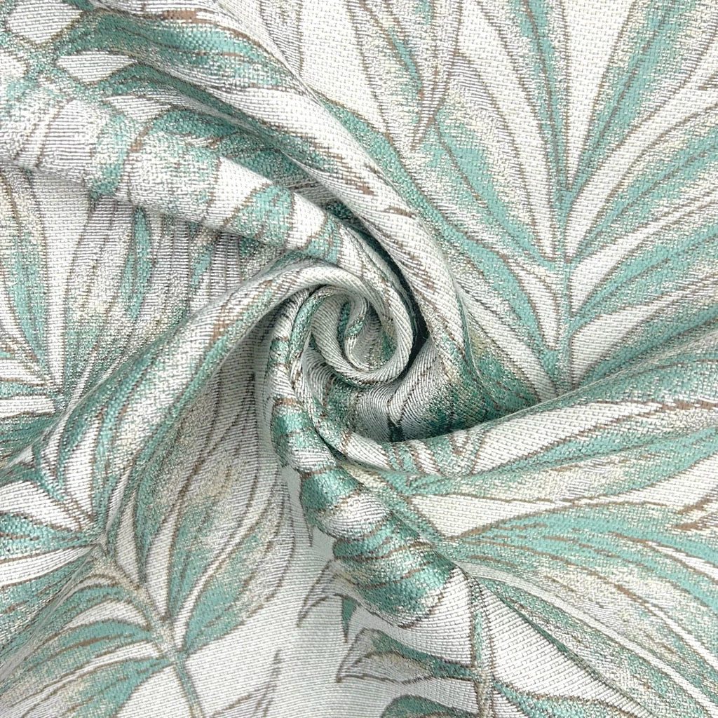 Metallic Leaf Furnishing Fabric for Curtains & Upholstery 8 Metallic Leaf Furnishing Fabric for Curtains & Upholstery - Image 8