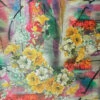 Floral Faux Silk Fabric - Sunset Garden Silky Bamboo & Viscose Blend -Pound Fabrics Sale Store 608EAD86 3F3C 4F3B 94C7 540663DD4A5C