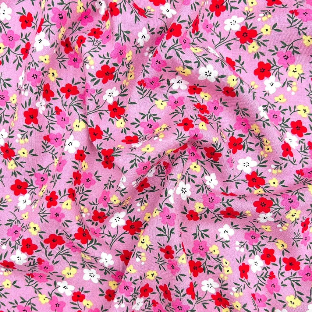 Floral Print Viscose Fabric - Blossom Belle Lightweight Rayon 12 Floral Print Viscose Fabric - Blossom Belle Lightweight Rayon - Image 12