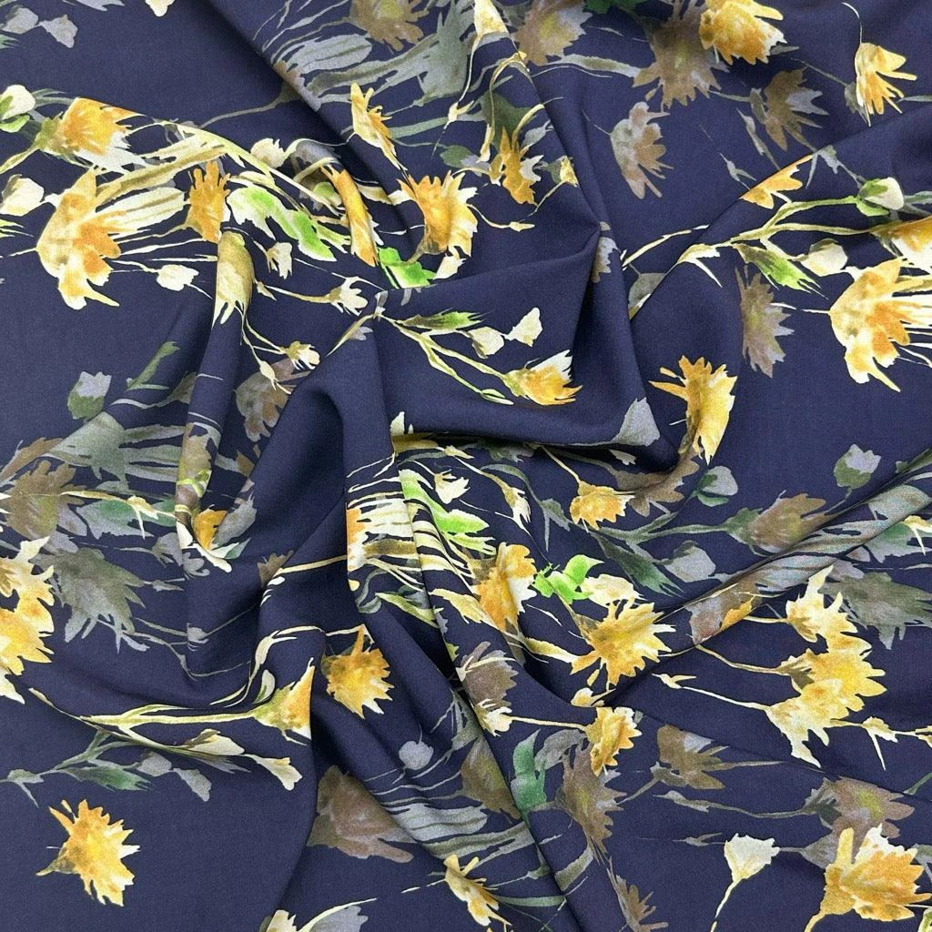 All Over Bouquets Viscose Lawn Fabric 6 All Over Bouquets Viscose Lawn Fabric - Image 6