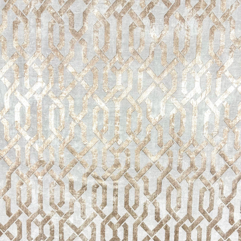 Luxe Geometric Textured Furnishing Fabric for Curtains & Upholstery 5 Luxe Geometric Textured Furnishing Fabric for Curtains & Upholstery - Image 5