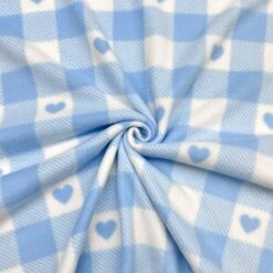 Hearts In Squares Checkered Anti Pill Polar Fleece Fabric 11 Hearts In Squares Checkered Anti Pill Polar Fleece Fabric -Pound Fabrics Sale Store 633FD724 3B58 45E1 882F 5BC555DC77A9