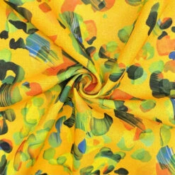 Lush Drops Abstract Print Cotton Linen Blend Fabric - 134cm Wide -Pound Fabrics Sale Store 63D0312B 806E 4F9D B269 2D5CA66536BB