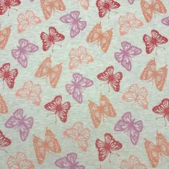 Glitter Butterfly Melange Cotton Jersey Fabric - Premium 4-Way Stretch Sewing Material 12 Glitter Butterfly Melange Cotton Jersey Fabric - Premium 4-Way Stretch Sewing Material -Pound Fabrics Sale Store 6721082D FC52 44AC ADC7 63BBE8E048D2