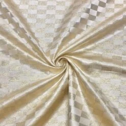 Metallic Small Check Lame Fabric - High-Shine Shimmer Material -Pound Fabrics Sale Store 689F4685 69CF 42A2 BE24 E1F66BFEAE41 ece76741 7790 42af bae0 98e78831f10d