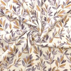 Leaf Print Cotton Jersey Fabric - Oeko-Tex Certified White Watercolor Design -Pound Fabrics Sale Store 6A11367F CCBE 46DD AE3D 1081EF5AA327