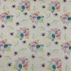 Botanic Floral Digital Linen Look Polycotton Fabric for Curtains and Crafts -Pound Fabrics Sale Store 6CAFC4E0 7C70 48E6 BFB5 E4F7D71694F6