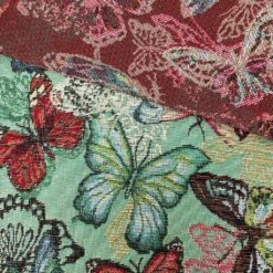 Butterfly Print Green Tapestry Fabric for Upholstery and Curtains -Pound Fabrics Sale Store 6D70CE84 A054 48E7 A987 80D7853B29AC