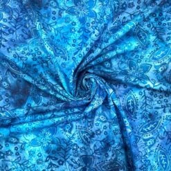 John Louden Flower Leaf Garden Cotton Batik Fabric -Pound Fabrics Sale Store 6E09CE01 4F37 46B0 939B AA6C0ED7F852