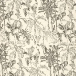 Double Gauze Fabric Palm Paradise Jungle Print - 100% Cotton -Pound Fabrics Sale Store 7077A3E2 E67D 4BF1 B6B0 5D5387C2638E