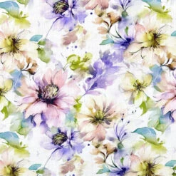 Floral Linen Viscose Blend Fabric for Summer Dressmaking -Pound Fabrics Sale Store 74992238 2A93 4B50 A97C 6B582C7A5DD7