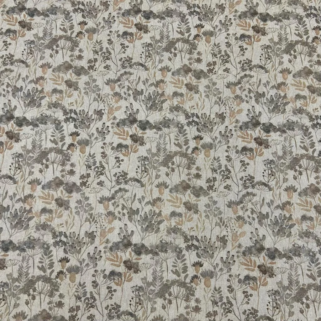 Floral Linen Look Fabric - Vintage Gardens Digital Print Polycotton 9 Floral Linen Look Fabric - Vintage Gardens Digital Print Polycotton - Image 9