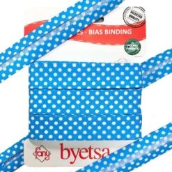 18mm Floral Cotton Bias Binding Tape - 5 Metres Premium Sewing Trim