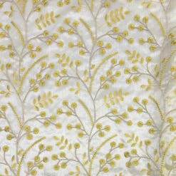 Floral Lace Embroidery Voile Curtain Fabric - Extra Wide 108 Inch -Pound Fabrics Sale Store 760A9255 87E1 4D66 A082 22E5ECE41074