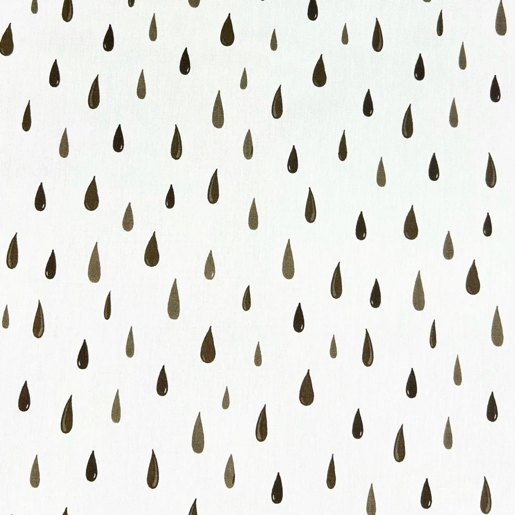 Raindrop Pattern Cotton Poplin Fabric - Premium 100% Cotton Material 9 Raindrop Pattern Cotton Poplin Fabric - Premium 100% Cotton Material - Image 9