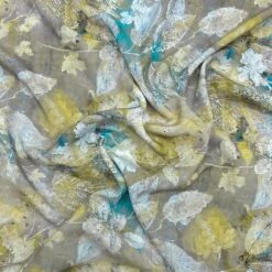 Autumn Leaves Viscose Lawn Fabric: Elegant Digital Print for Dressmaking 5 Autumn Leaves Viscose Lawn Fabric: Elegant Digital Print for Dressmaking -Pound Fabrics Sale Store 77B570ED 623E 4388 811D 6C619F8D1902