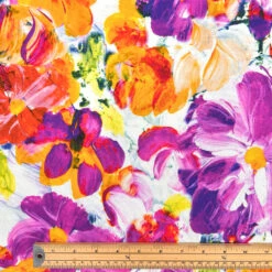 Pastel Garden Floral Viscose Jersey Fabric - Premium 220gsm Soft Stretch Material 5 Pastel Garden Floral Viscose Jersey Fabric - Premium 220gsm Soft Stretch Material -Pound Fabrics Sale Store 7BFF0F12 87C3 4753 B6C9 4D8BF7ECACC5