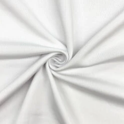 White Scuba Print Base Fabric