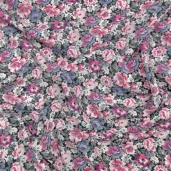 Pink and Purple Floral Crepe Fabric - Lightweight Polyester Dressmaking Material 5 Pink and Purple Floral Crepe Fabric - Lightweight Polyester Dressmaking Material -Pound Fabrics Sale Store 7EDBD987 772D 4212 AE73 5AF1E291CE1F