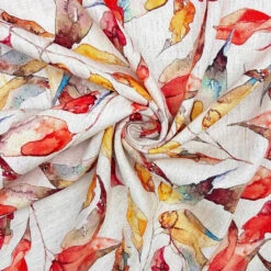 Tropical Leafy Linen Viscose Fabric -Pound Fabrics Sale Store 8010F44E 5A41 4CC8 9711 F9AED0059461