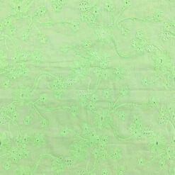 Floral Embroidered 100% Cotton Fabric - Breathable Summer Dressmaking Material -Pound Fabrics Sale Store 80B1910E 6C32 433A 9DA8 45665FCFFA39