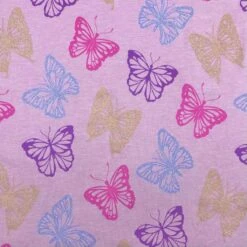 Glitter Butterfly Melange Cotton Jersey Fabric - Premium 4-Way Stretch Sewing Material 14 Glitter Butterfly Melange Cotton Jersey Fabric - Premium 4-Way Stretch Sewing Material -Pound Fabrics Sale Store 85533131 23B0 402E 92D7 4AE6275E3AAA
