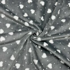 Ultra Soft Hearts and Dots Cuddle Fleece Fabric - 280gsm 13 Ultra Soft Hearts and Dots Cuddle Fleece Fabric - 280gsm -Pound Fabrics Sale Store 856C4EDF C26D 4E56 B7C6 C2AD51E75F35