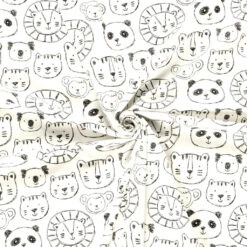 Animal Print Cotton Jersey Fabric - Premium Soft 4-Way Stretch Material 6 Animal Print Cotton Jersey Fabric - Premium Soft 4-Way Stretch Material -Pound Fabrics Sale Store 866C69F9 72FC 4885 8FA9 A78F61F0AC95