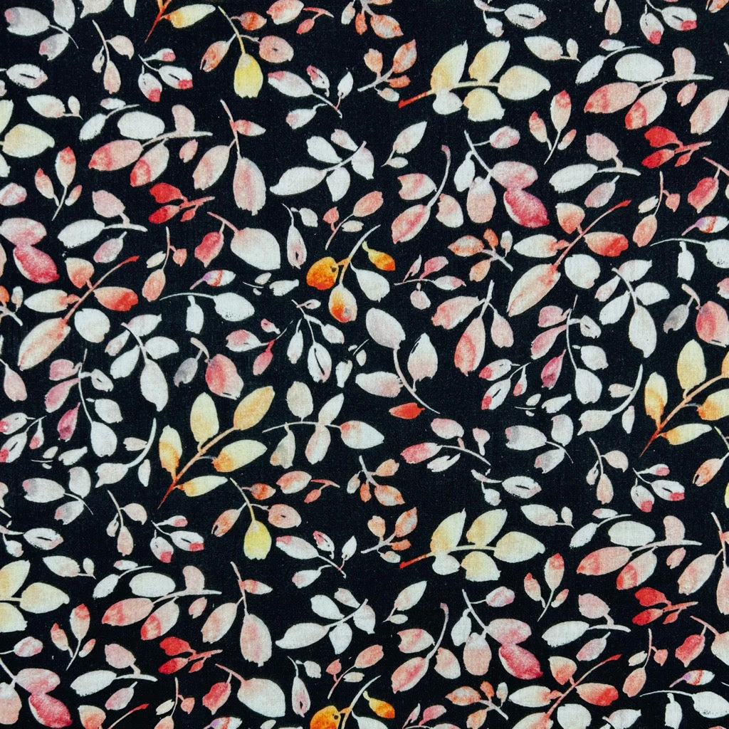 Leafy Oasis 100% Cotton Double Gauze Fabric 3 Leafy Oasis 100% Cotton Double Gauze Fabric - Image 3