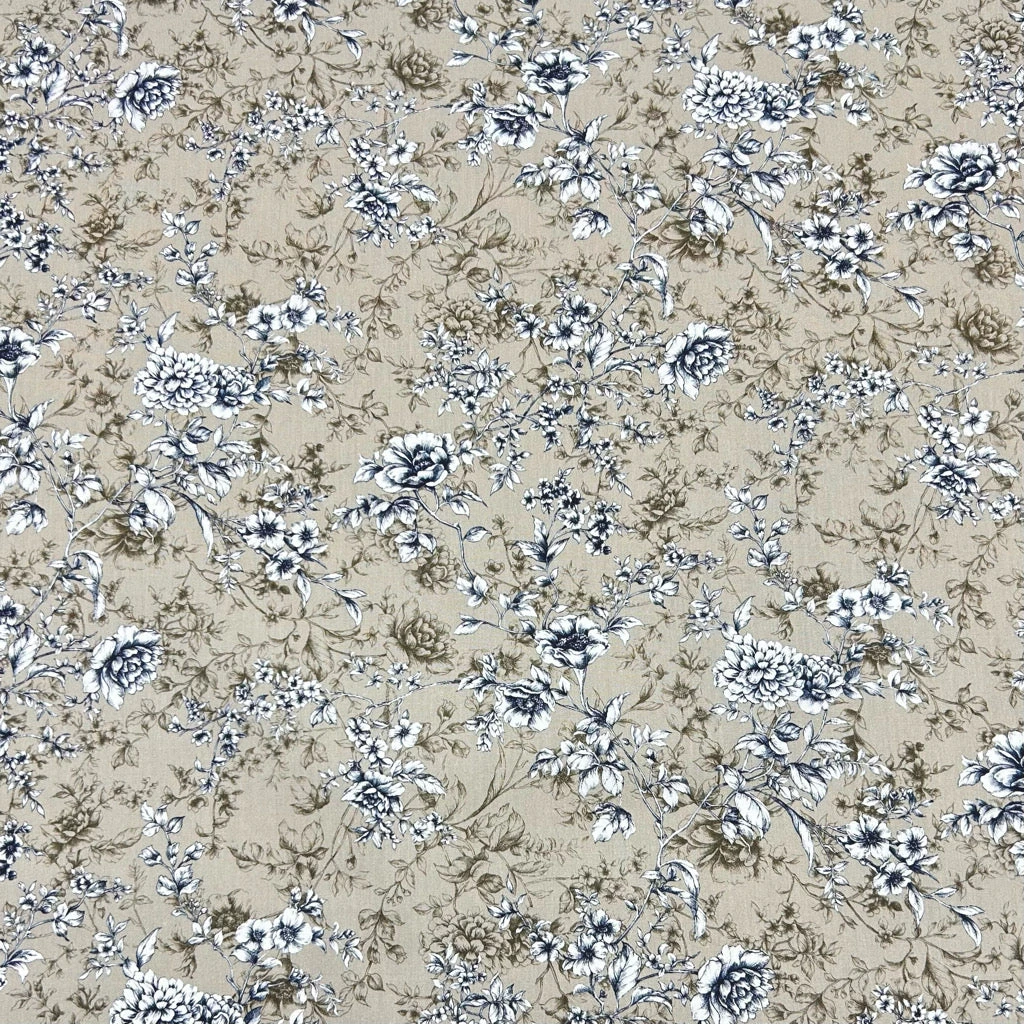 Rose & Hubble Graceful Meadow Floral Cotton Poplin Fabric 11 Rose & Hubble Graceful Meadow Floral Cotton Poplin Fabric - Image 11