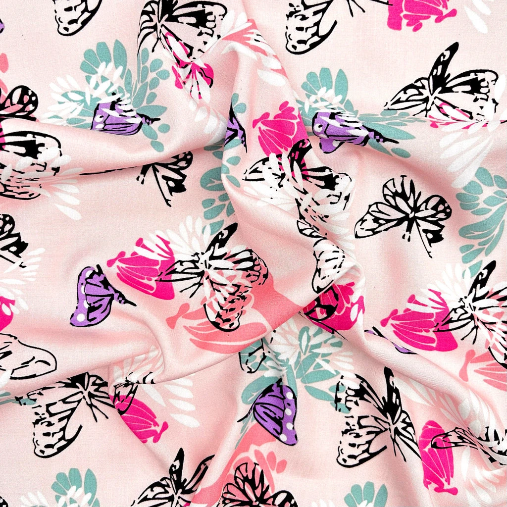 Butterfly Breeze Lightweight Viscose Fabric for Summer Dresses and Tops 8 Butterfly Breeze Lightweight Viscose Fabric for Summer Dresses and Tops - Image 8