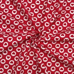 Rose & Hubble Hearts and Dots Cotton Poplin Fabric 11 Rose & Hubble Hearts and Dots Cotton Poplin Fabric -Pound Fabrics Sale Store 881944E4 53F5 4C3D 93A8 0A61B7FAA6B2