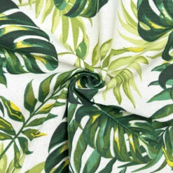 Tropical Palm Leaves Water Resistant Outdoor Fabric for Furniture & Awnings -Pound Fabrics Sale Store 886DFF24 78AB 41F5 AAEF 824186CEC1A2