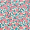 Floral Teal Crepe Fabric - Pink & White Flower Lightweight Polyester 17 Floral Teal Crepe Fabric - Pink & White Flower Lightweight Polyester -Pound Fabrics Sale Store 891E49BD 17AB 433F 9143 596621E882FA