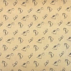 Soft Dinosaur Print Double Gauze 100% Cotton Fabric -Pound Fabrics Sale Store 89DDCE2B 45D0 44F7 85E6 B7FECA42E1DA