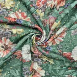 Vintage Floral Linen Viscose Fabric - Premium Dressmaking Material -Pound Fabrics Sale Store 8A1C43C1 A44F 4B9C 9816 487889A10088