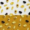 Avocado Print Cotton Canvas Fabric - Premium Oeko-Tex Sewing Material 6 Avocado Print Cotton Canvas Fabric - Premium Oeko-Tex Sewing Material -Pound Fabrics Sale Store 8BF43830 F25F 4425 916C 837465FC63C4