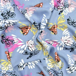 Butterfly Breeze Lightweight Viscose Fabric for Summer Dresses and Tops 14 Butterfly Breeze Lightweight Viscose Fabric for Summer Dresses and Tops -Pound Fabrics Sale Store 8C0957F0 CB0B 434D B02E 020791AC3B23