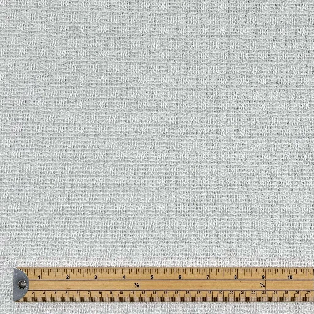 Ivory Tweed Boucle Fabric - Heavyweight Textured Wool Blend for Jackets & Coats 2 Ivory Tweed Boucle Fabric - Heavyweight Textured Wool Blend for Jackets & Coats - Image 2