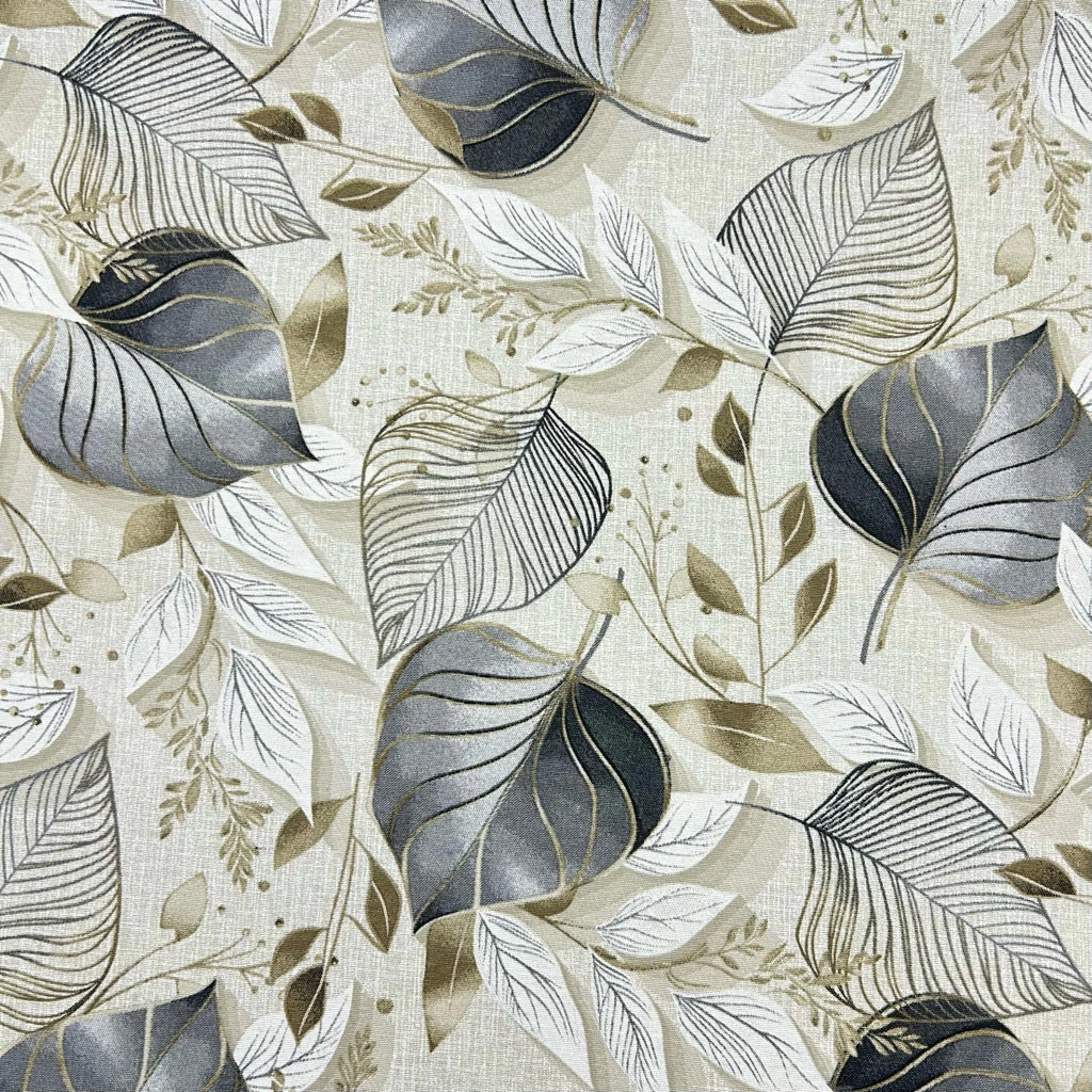 Water Resistant Leaf Print Outdoor Upholstery & Curtain Fabric 3 Water Resistant Leaf Print Outdoor Upholstery & Curtain Fabric - Image 3