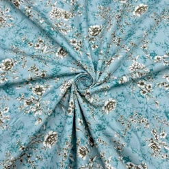 Rose & Hubble Graceful Meadow Floral Cotton Poplin Fabric 15 Rose & Hubble Graceful Meadow Floral Cotton Poplin Fabric -Pound Fabrics Sale Store 9286B307 1C69 451B BE08 DCA80636075F