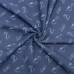 Soft Dinosaur Print Double Gauze 100% Cotton Fabric -Pound Fabrics Sale Store 92E877E4 AB3A 482B BBC2 E6B6322B7239