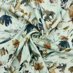 Watercolour Floral Linen Viscose Fabric for Summer Dressmaking -Pound Fabrics Sale Store 940C8078 1637 4F52 8949 E2F0E9B88271