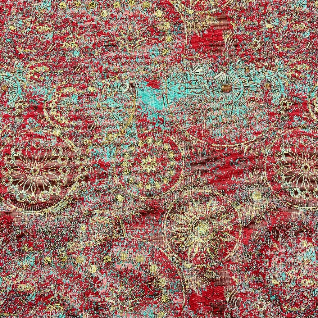 Wheels of Fortune Tapestry Fabric for Upholstery and Curtains 8 Wheels of Fortune Tapestry Fabric for Upholstery and Curtains - Image 8
