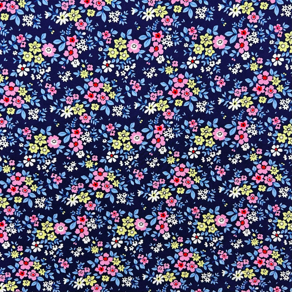 Floral Print Viscose Fabric - Bloom Buds Premium Lightweight Rayon 5 Floral Print Viscose Fabric - Bloom Buds Premium Lightweight Rayon - Image 5